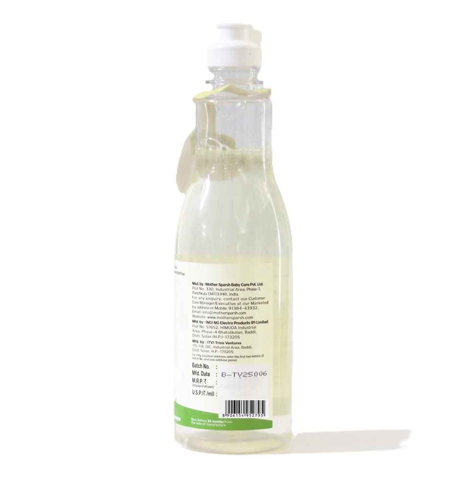 Mother Sparsh Plant Powered Natural Baby Liquid Cleanser For Baby Bottles Accessories Toys Cleaning