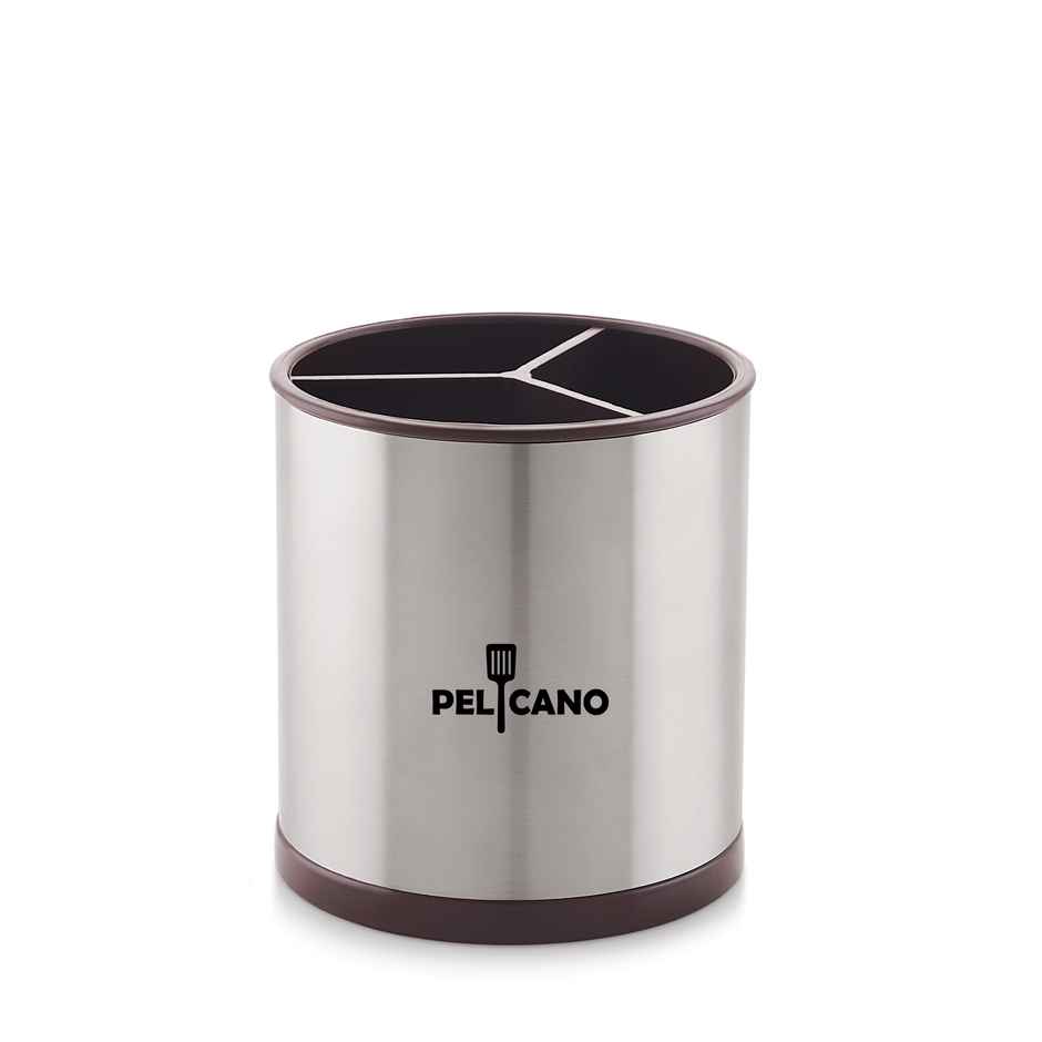 Liza Industries Pelicano Multipurpose Stand |Outer Stainless Steel | Assorted