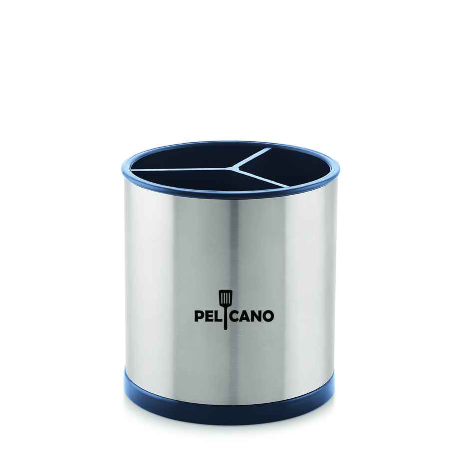 Liza Industries Pelicano Multipurpose Stand |Outer Stainless Steel | Assorted