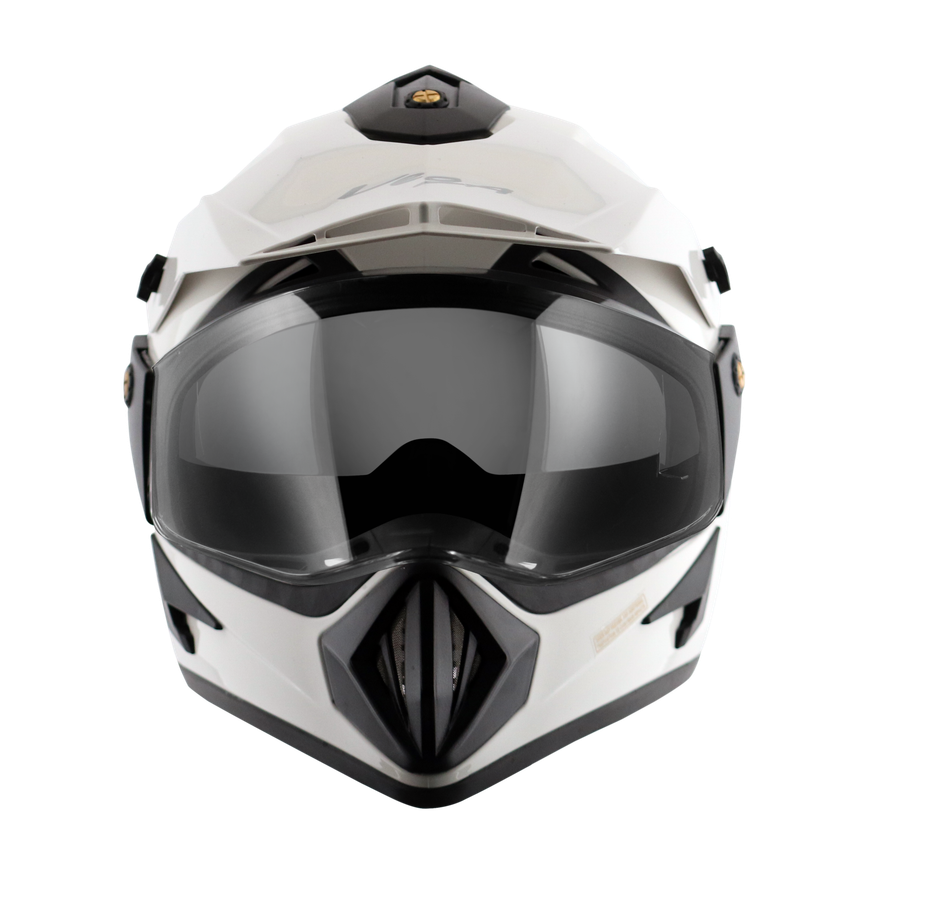 Vega Off Road D/V Lightweight Full Face Helmet- White M