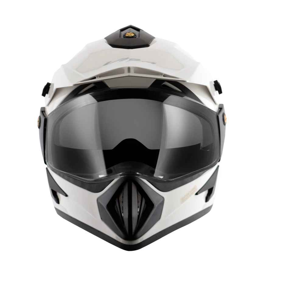 Vega Off Road D/V Lightweight Full Face Helmet- White L