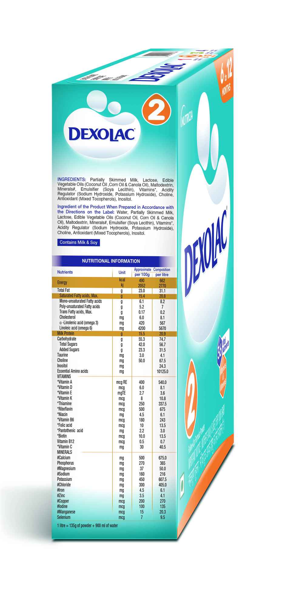 Dexolac Stage 2 Refill