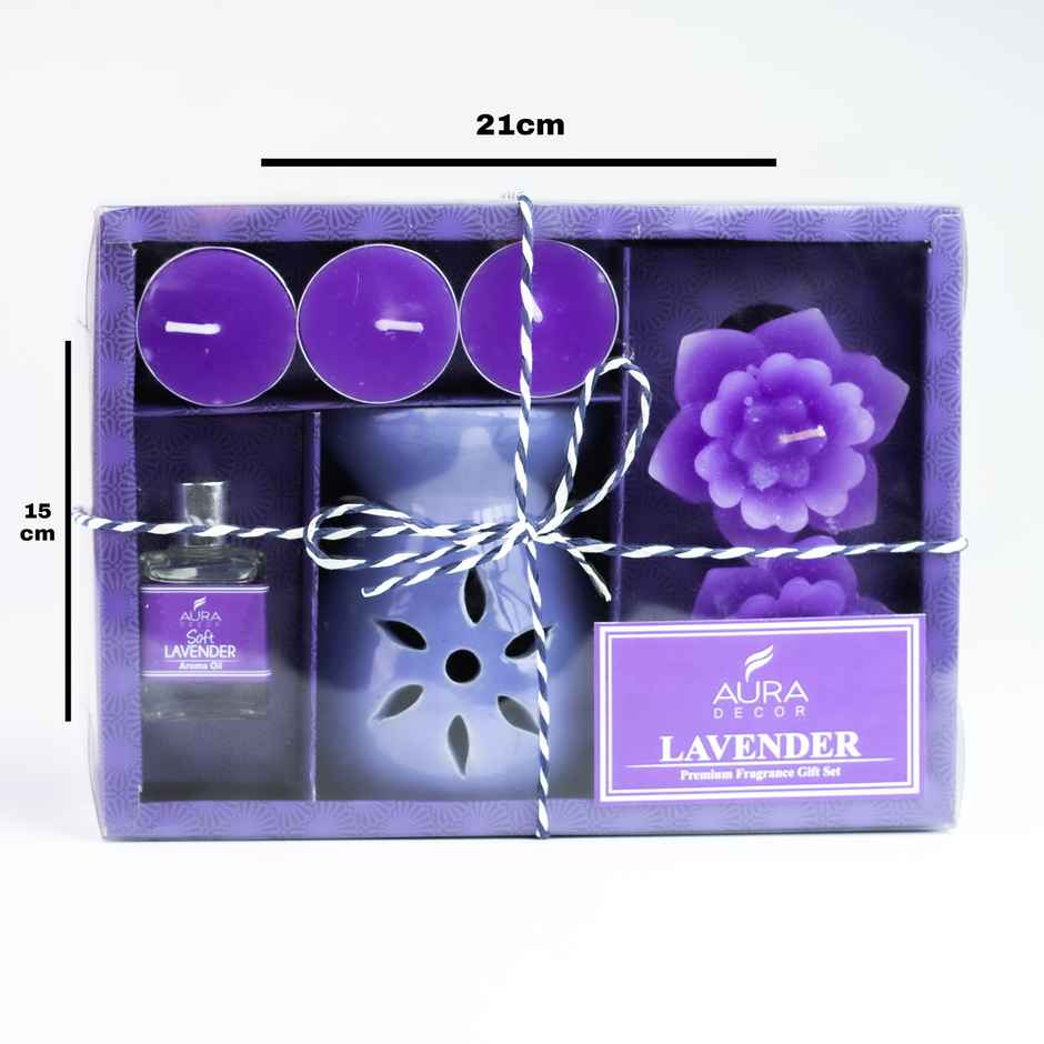 Auradecor Aromatheraphy Gift Set | Lavender