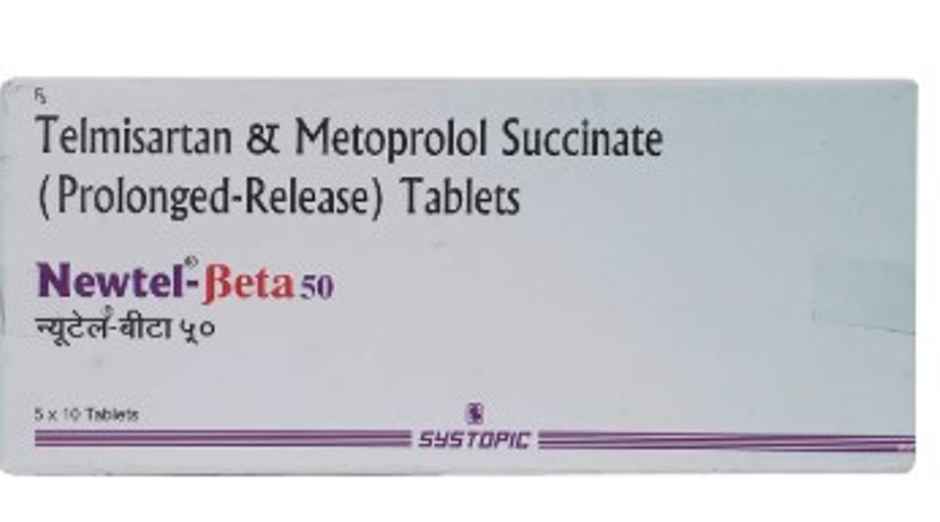 Newtel-Beta 50 Tablet PR