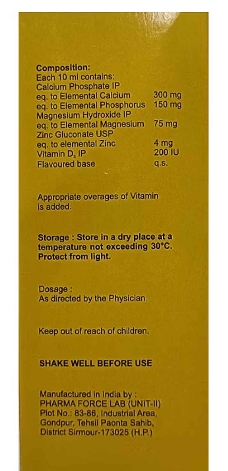 Caldikind-P NF Delicious Mango Flavour Suspension