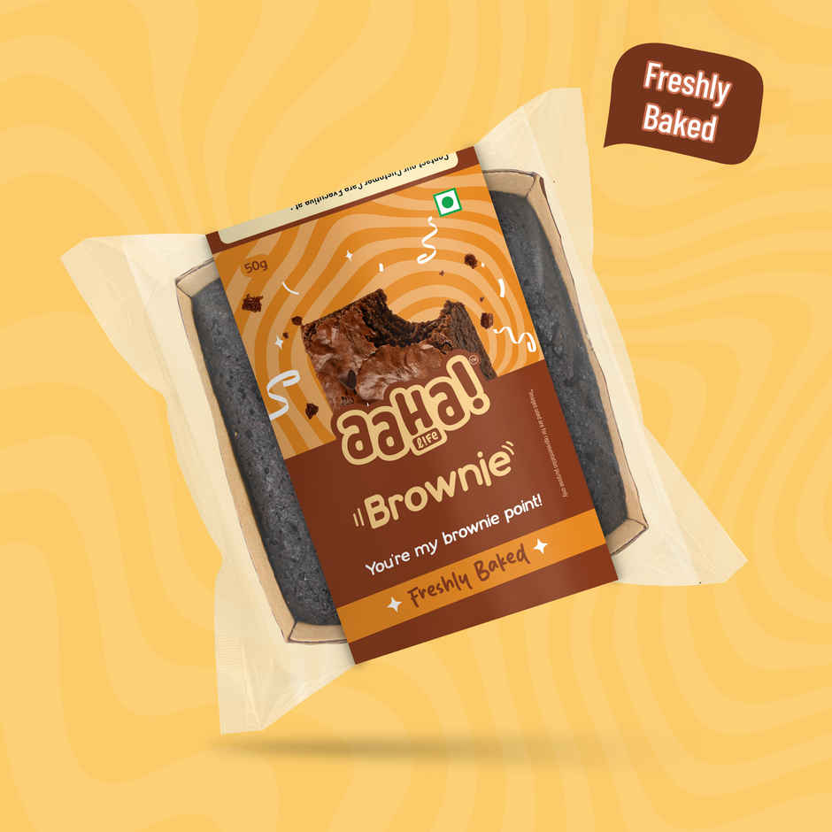 Aaha Life Fresh Brownie | Eggless