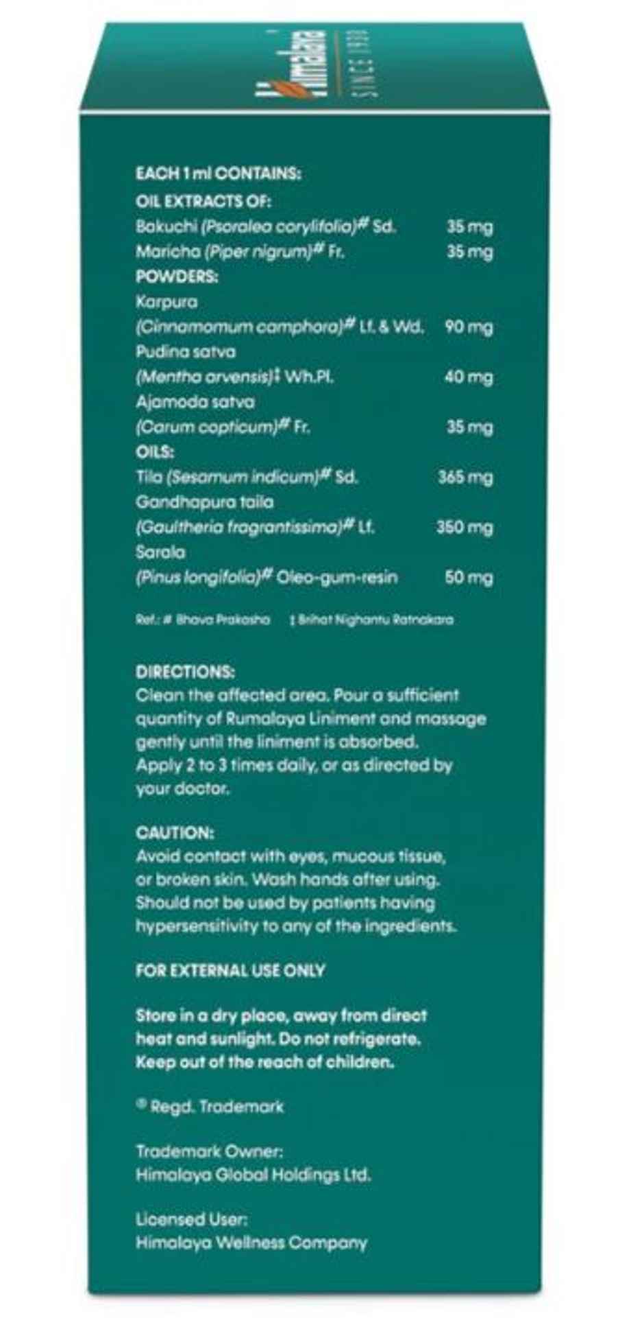 Himalaya Rumalaya Liniment