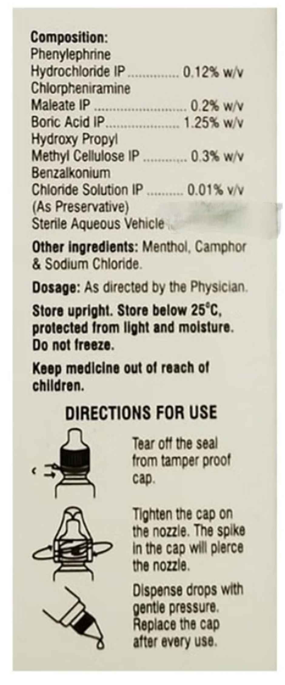 Ocurest AH New Eye Drop