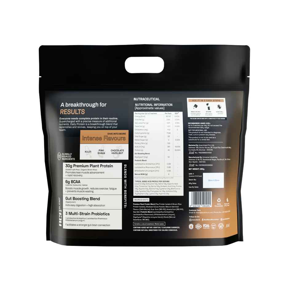 Ace Blend Intense Mocha Plant Protein | High Performance Muscle Fuel