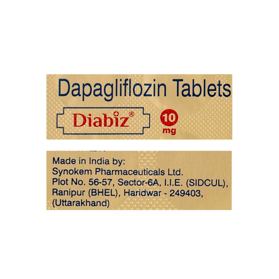Diabiz 10mg Tablet