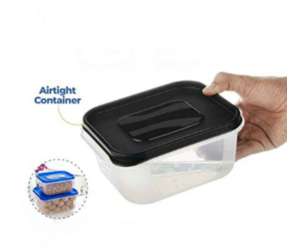 YELLOCUT Plastic Container Set | Transparent