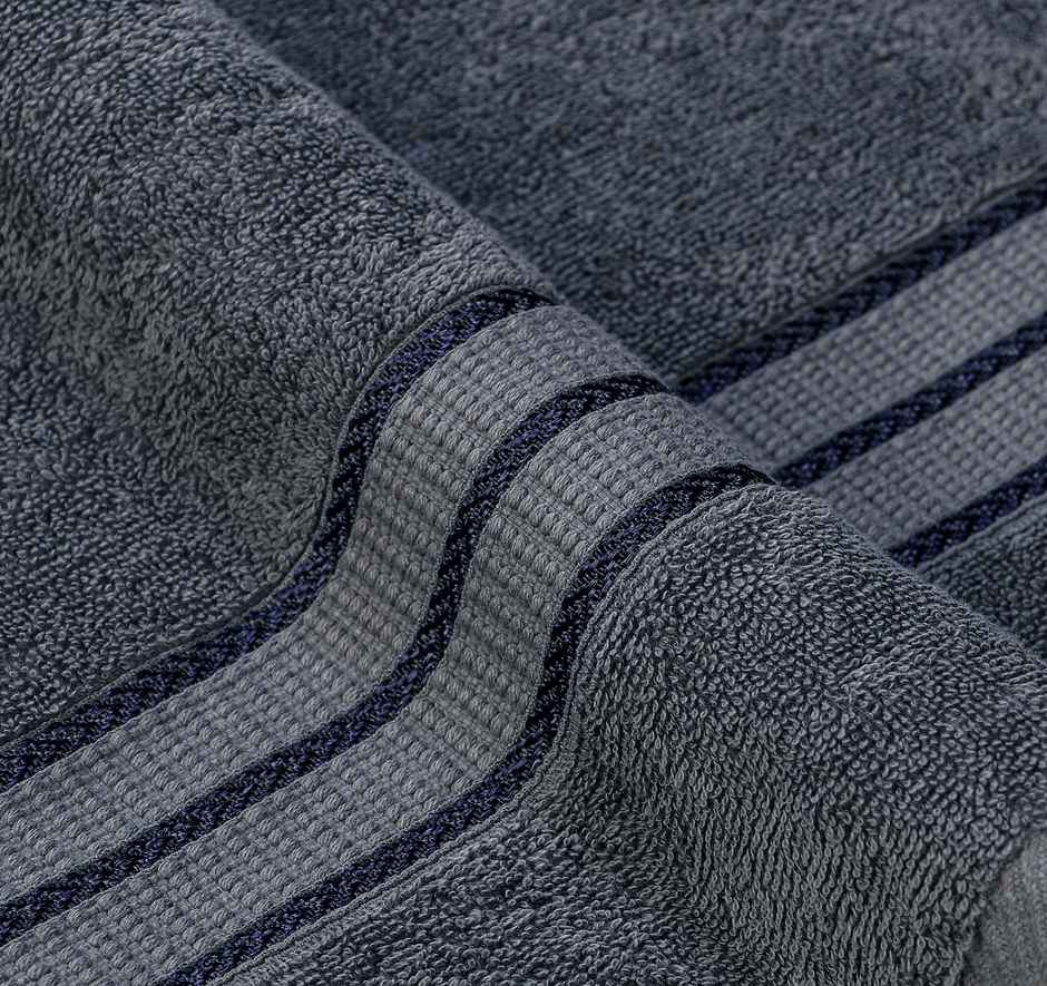 Superspun 100% Cotton- 420 Gsm- Vodre- Single Piece- Bath Towel- Size:70 x 140 - Grey