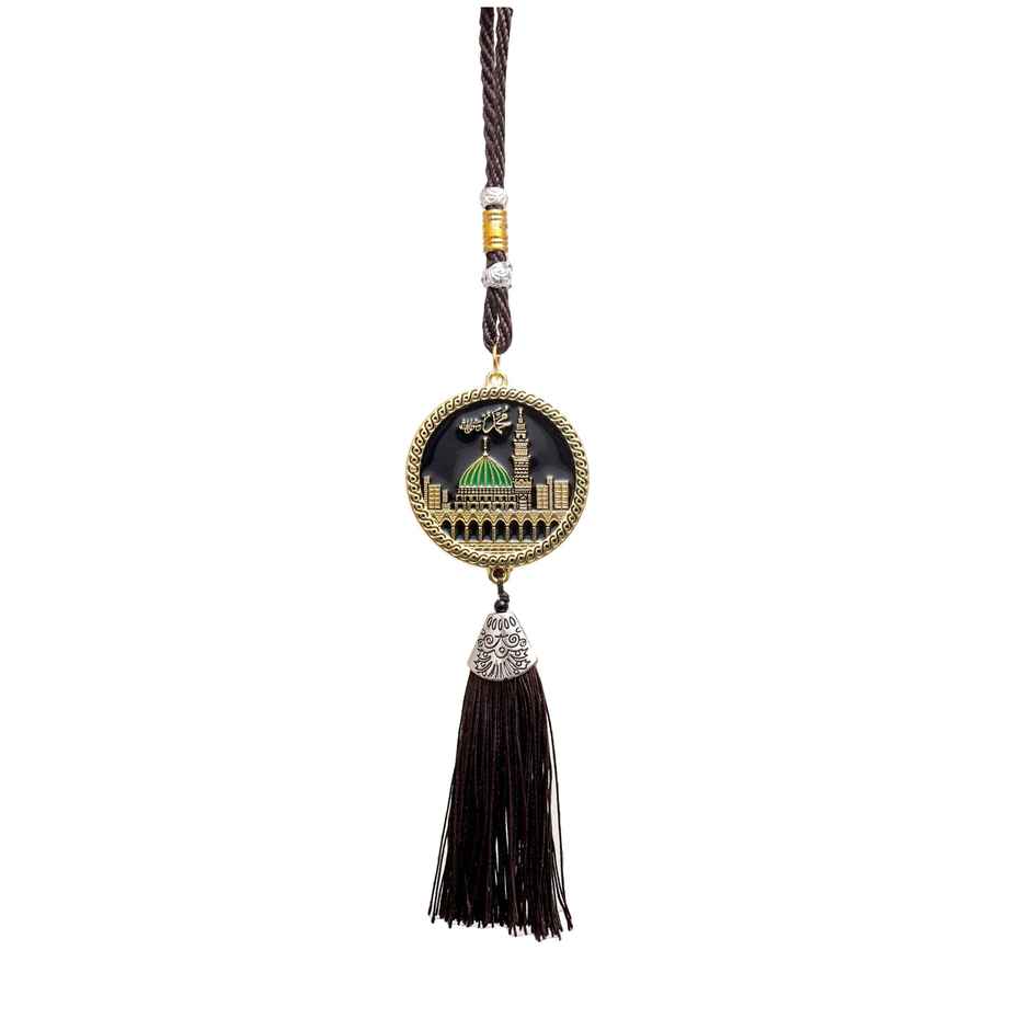 Divine Vibes Muslim Car Dashboard Hanging | Design 3 | Makka