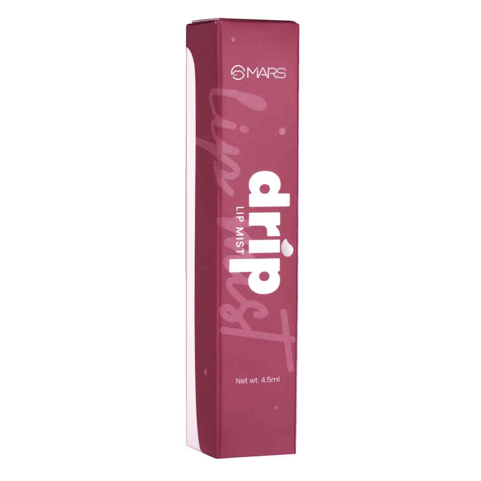 MARS Cosmetics Drip Lip Mist for Women | 4.5 ml | 08-Plum Drip