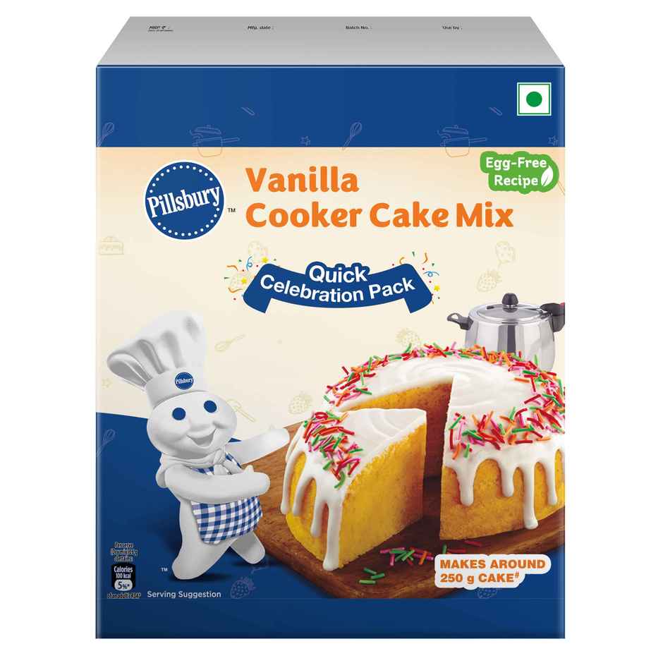 Pillsbury Vanilla Cooker Cake Mix | Baking Essential| Combo