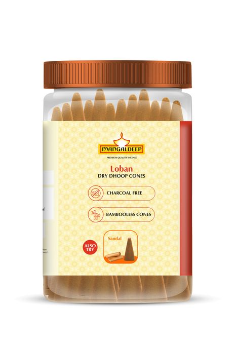 Mangaldeep Dry Dhoop Cones - Loban
