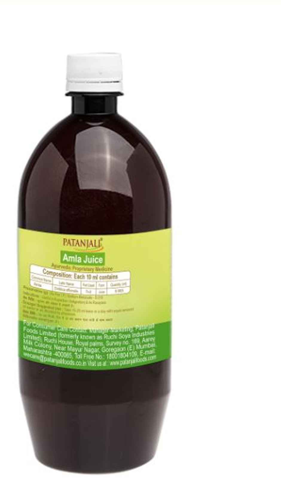 Patanjali Ayurveda Amla Juice 1000mL