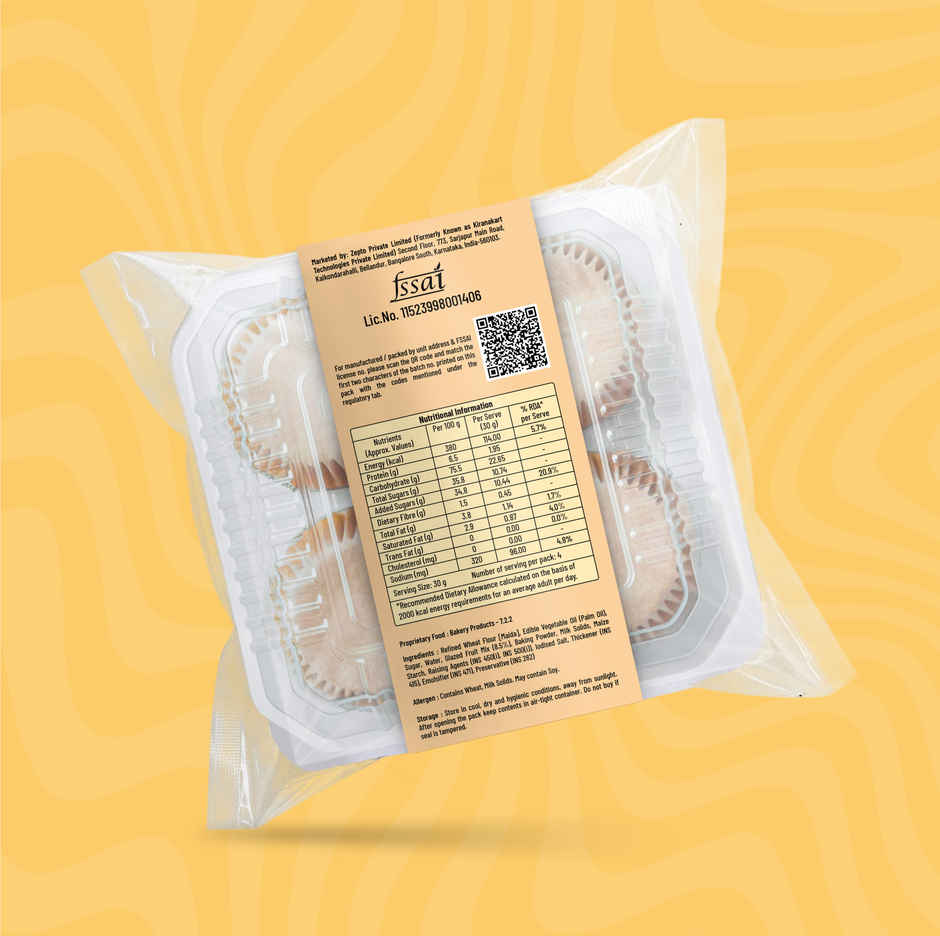 Aaha Life Fresh Tutty Fruity Muffin | Eggless