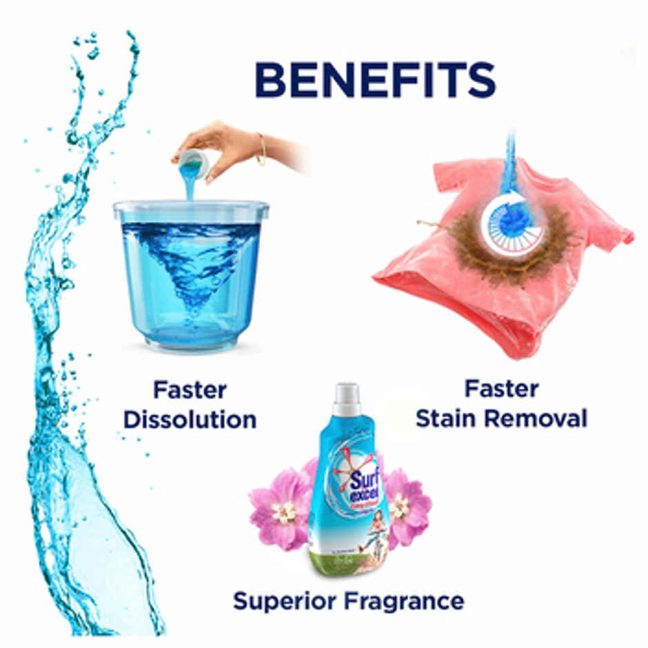 Surf Excel Easy Wash Liquid Detergent