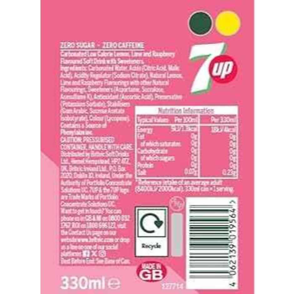 7UP Pink Lemonade Zero Sugar