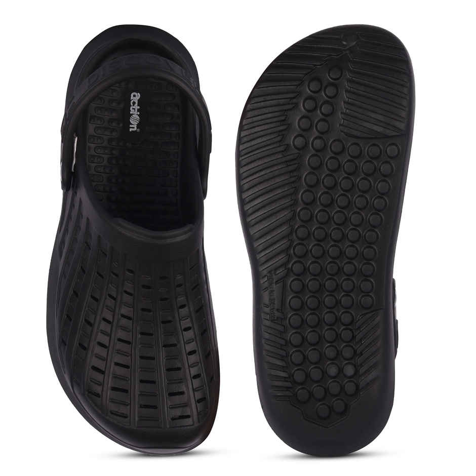 Action Eva Flotter Mens Eva Clogs Uk | 7 | Black