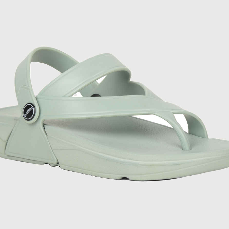 Action Women's Aptw-33 Backstrap Sandals | Office Wear | Comtable Sandals | Spring Green - UK 6