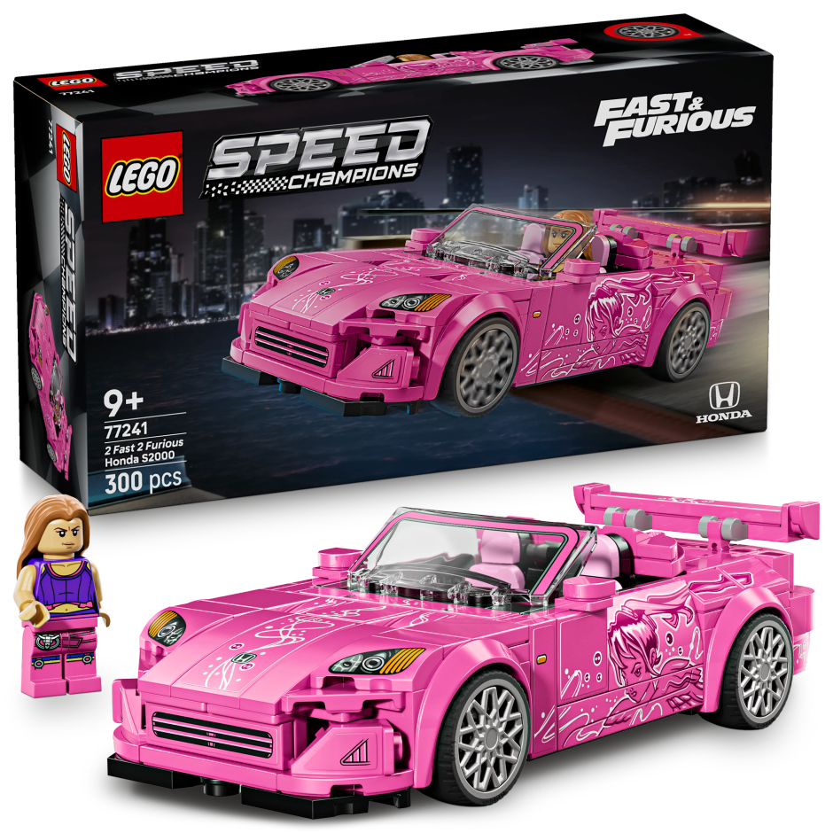 LEGO Speed Champions 2 Fast 2 Furious Honda S2000 Car Toy 77241