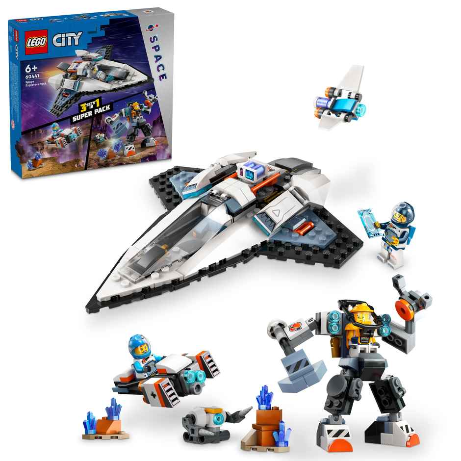 Lego City Space Explorers Pack Kids’Building Blocks Toys (426 Pieces)