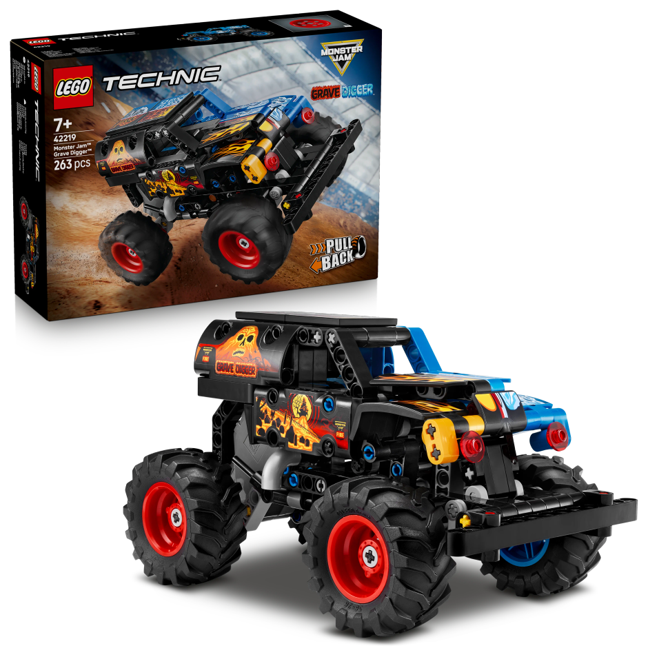 LEGO Technic Monster Jam Grave Digger Fire and Ice 42219
