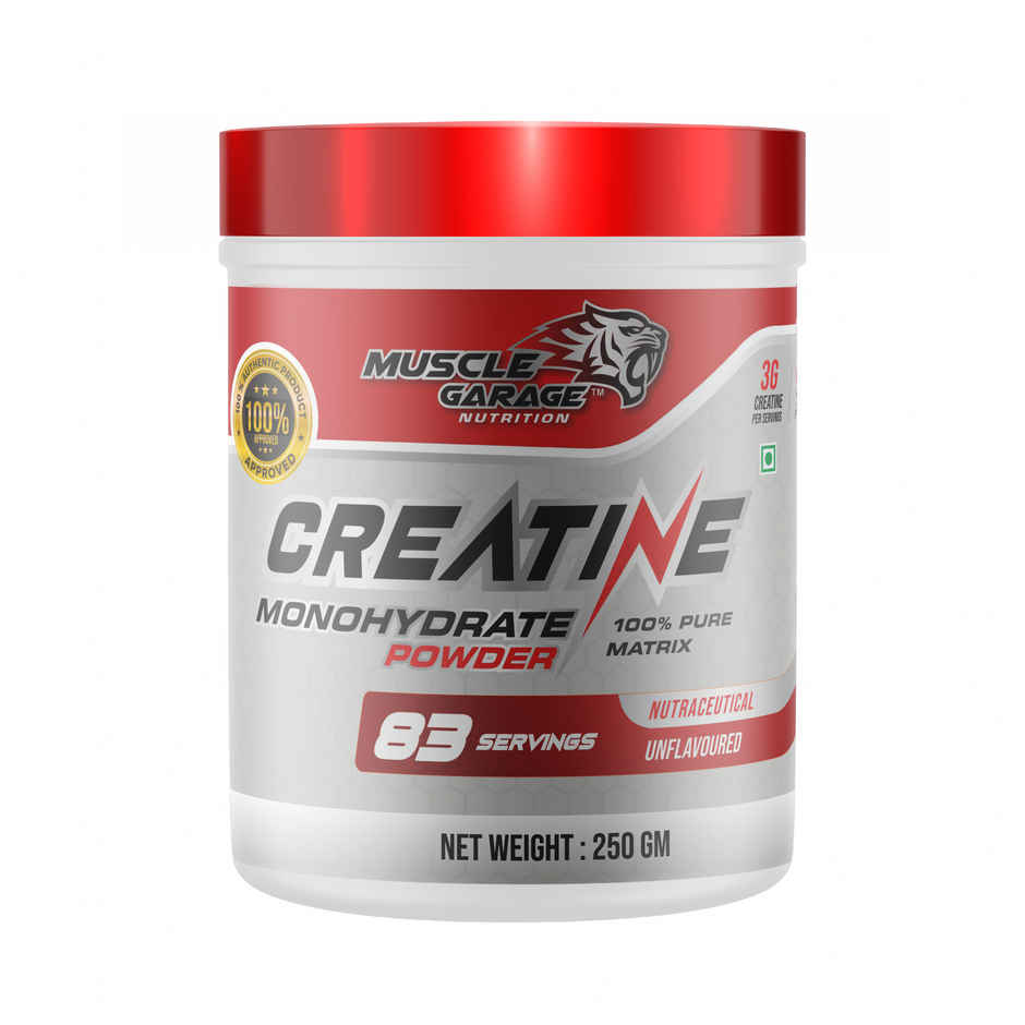 Muscle Garage Creatine | Unflavoured | 83 Servings