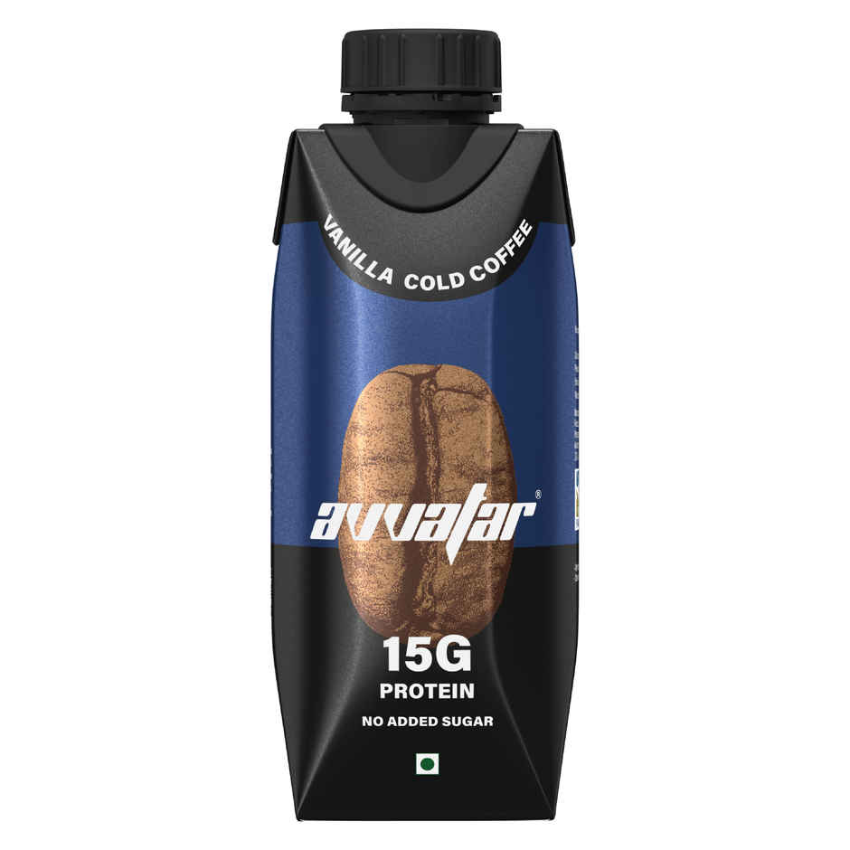 Avvatar Vanilla 15g protein Cold Coffee