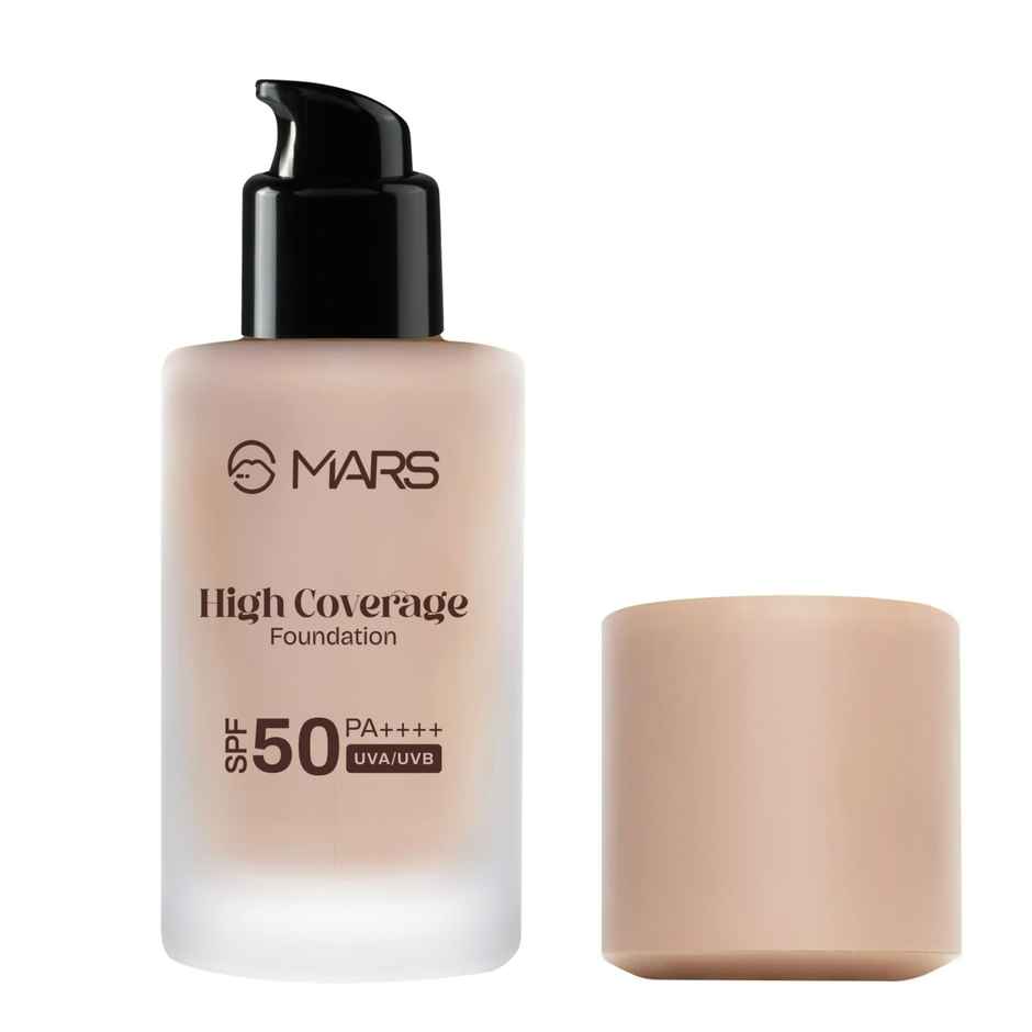 MARS Cosmetics SPF50 PA++++ High Coverage Foundation | Shade 02