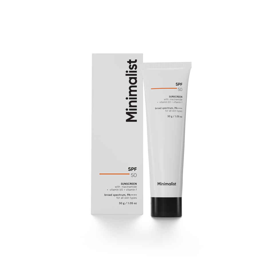 Minimalist SPF 50 Multi Vitamin Sunscreen | In-vivo tested