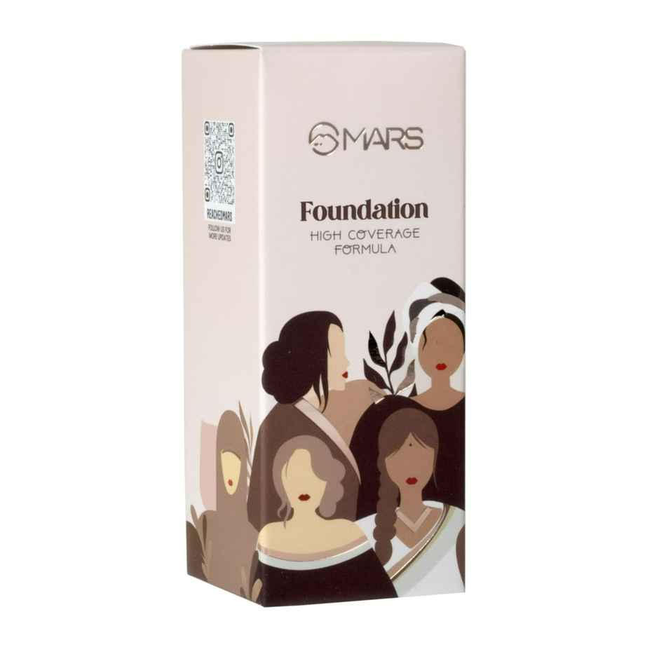 MARS Cosmetics High Coverage Liquid Foundation (Shade-07)
