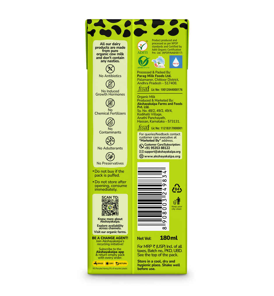 Akshayakalpa Organic Plain Buttermilk