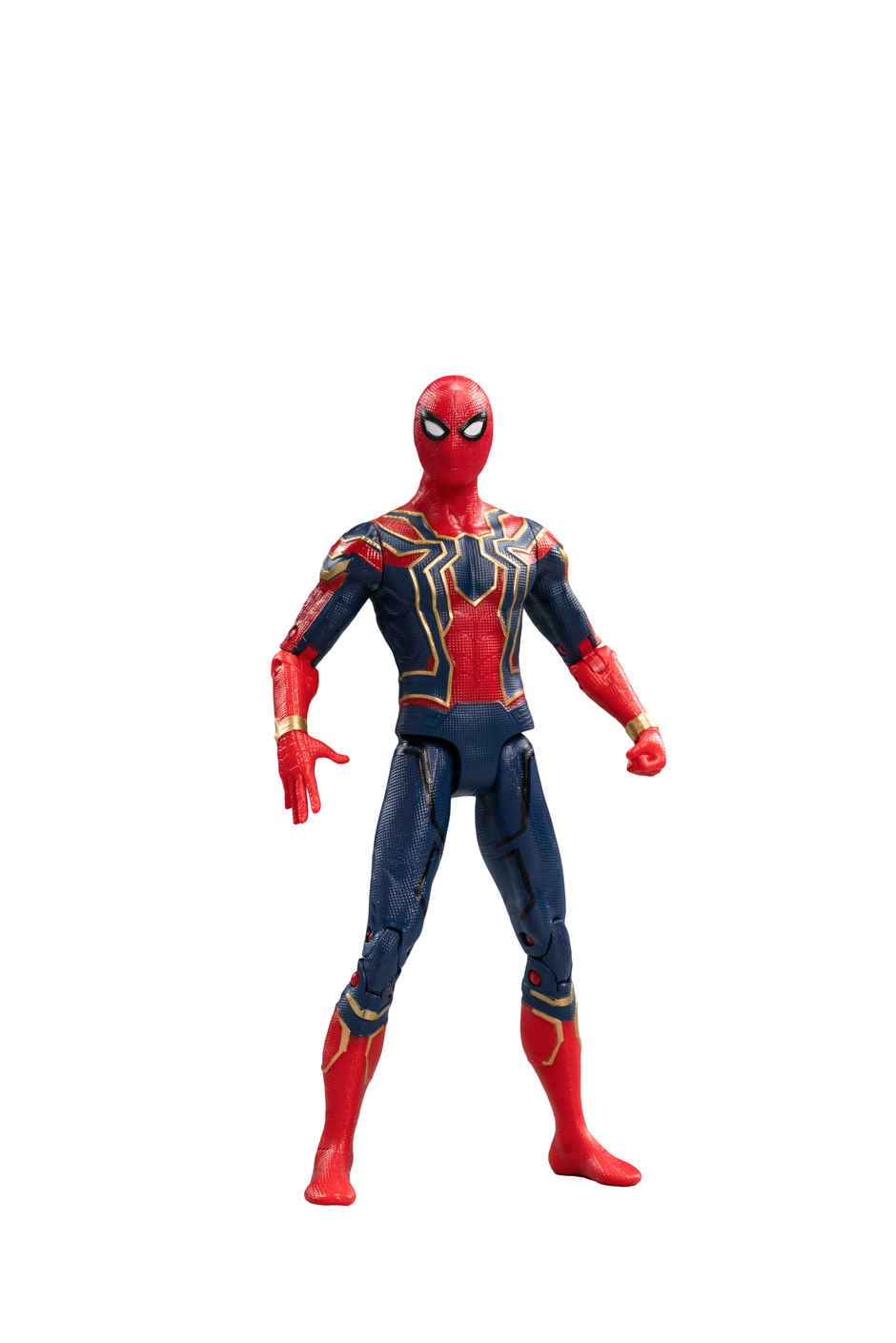 Striders Licensed Marvel Iron Spiderman Action Figure Toy | 7 inch