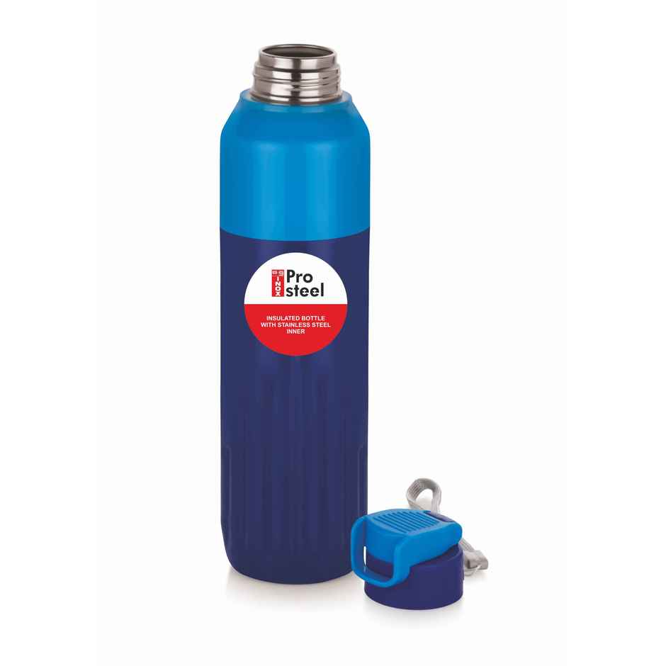 Big Plastics Kool Racer Insulated Water Bottle | Dark Blue | 900 ml