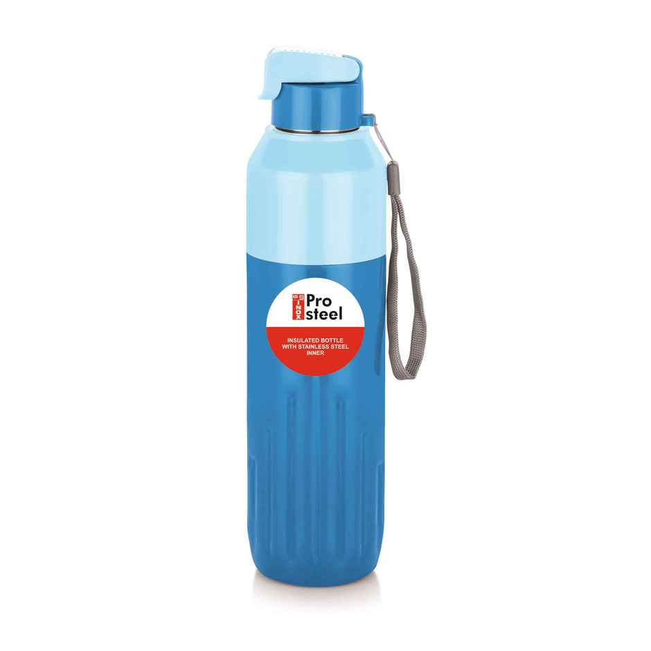 Big Plastics Kool Racer Insulated Water Bottle | Light Blue | 900 ml