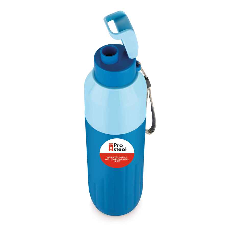 Big Plastics Kool Racer Insulated Water Bottle | Light Blue | 900 ml