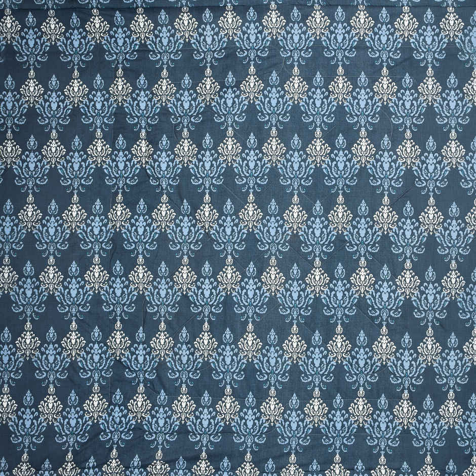 Furnofy Premium Comforter Single Bed Light Weight Quilt | 200 GSM | Blue & White - 60 x 86 in