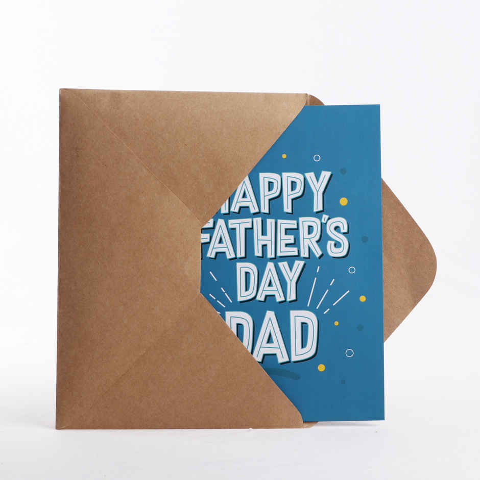 Oye Happy Father'S Day Butterfly Card