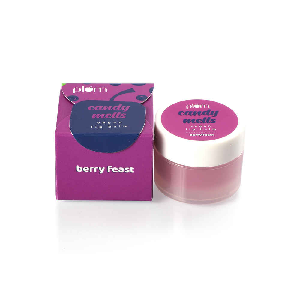 Plum Candy Melts Vegan Lip Balm Berry Feast