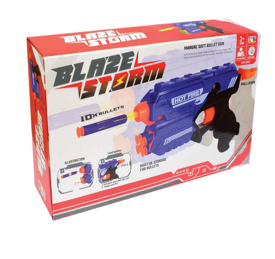 Blaze Storm- Blue Orange