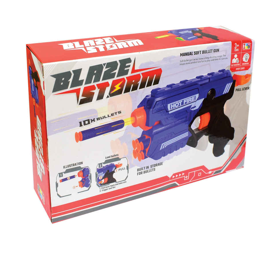 Blaze Storm- Blue Orange