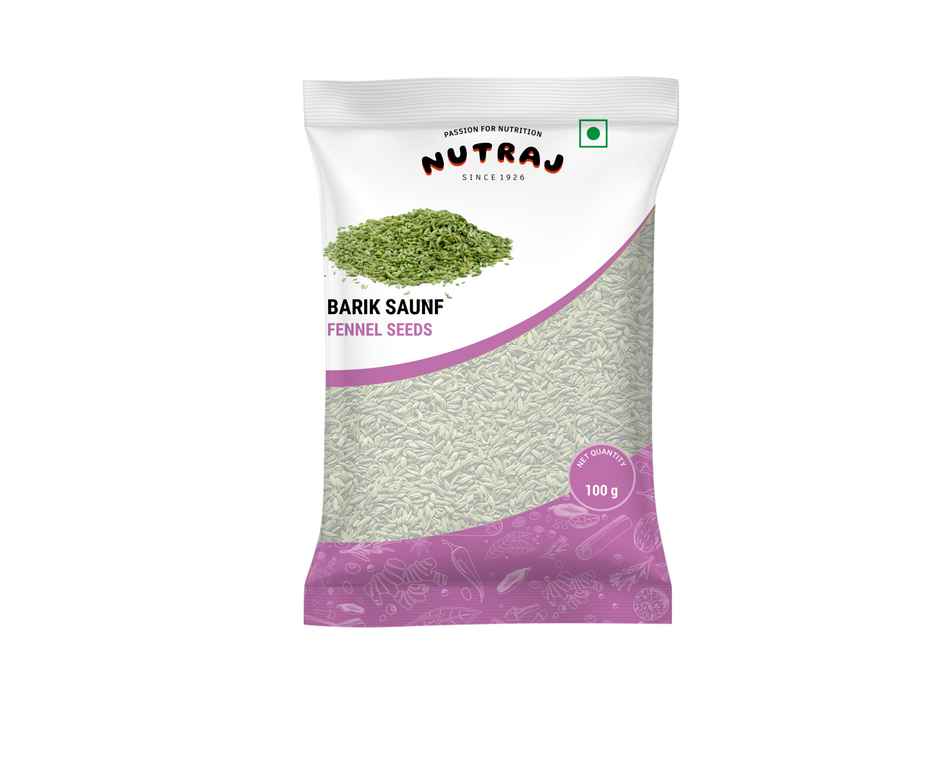 Nutraj Classic Barik Saunf (Fennel Seeds) Pouch