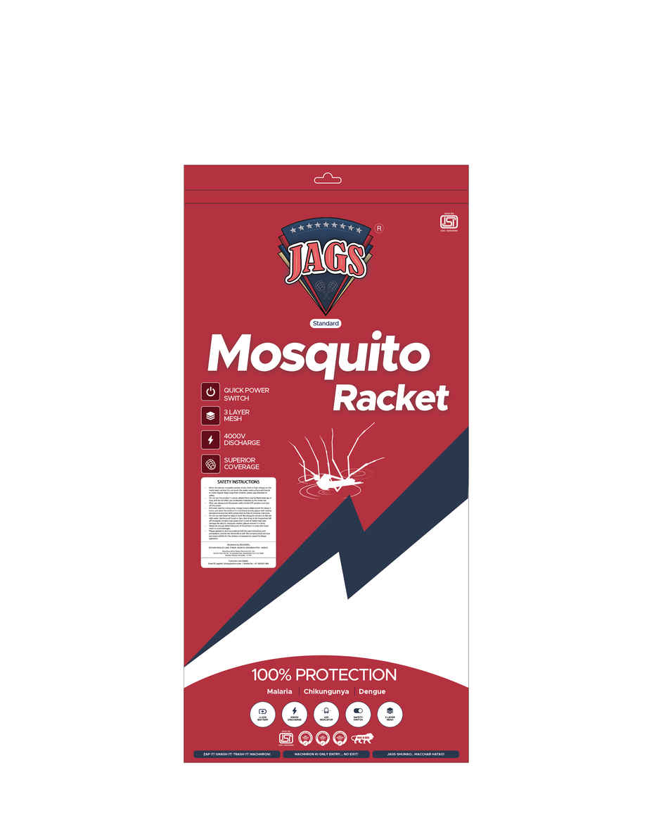 Jags Mosquito Racquet | Assorted