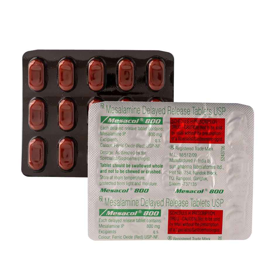 Mesacol 800 Tablet DR