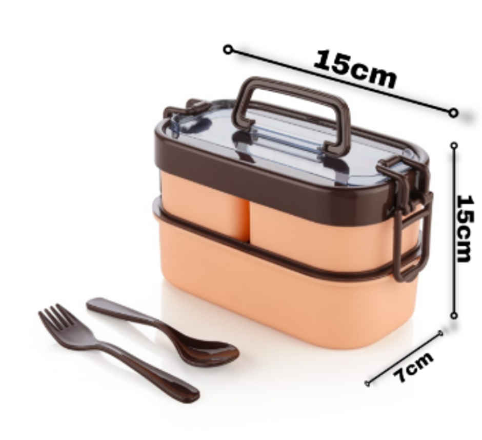 YELLOCUT Portable Bento Lunch Box - 1400 ml