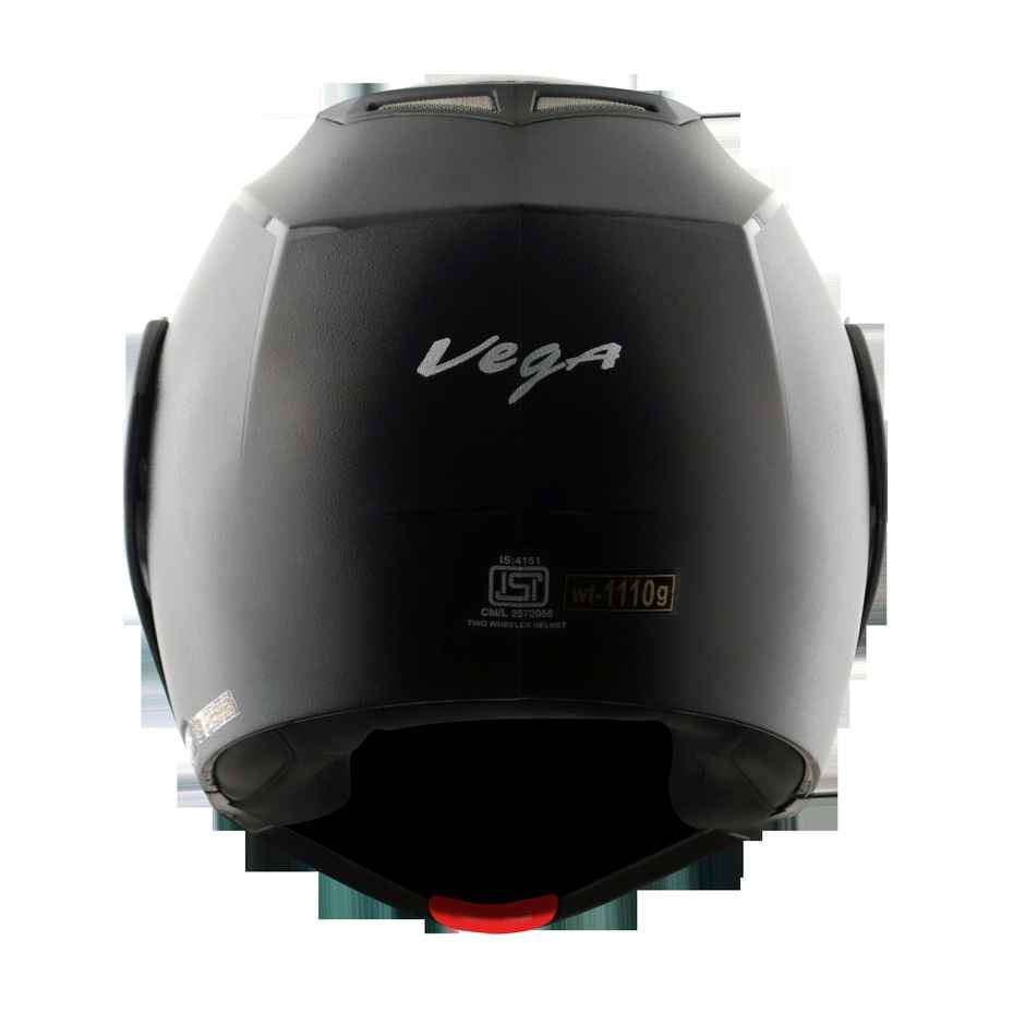 VEGA Crux Dual Visor Flip Up Helmet Black | M