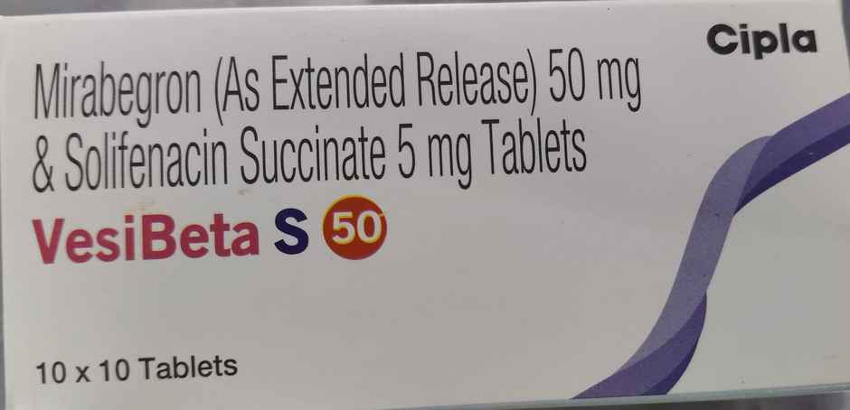 Vesibeta S 50 Tablet ER